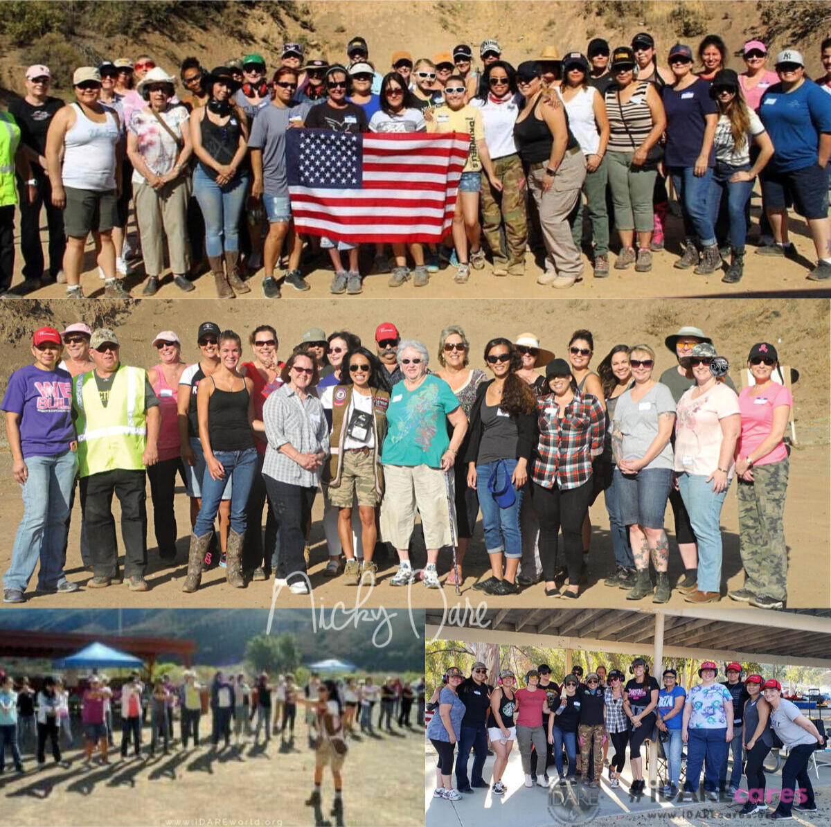 Nicky Dare firearms safety and preparedness instructor training session